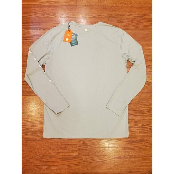 YoungLA Men’s Size 2XL Zephyr compression Long Sleeve shirt Scuba Green #424 NWT - Picture 9 of 11